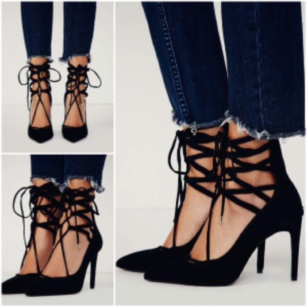 Free people X Jeffrey Campbell Hierro Heel